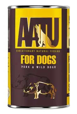 AATU Dog Wild Boar n Pork konz. 400g Pouze Dnes