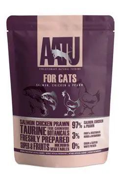 AATU Cat Salmon n Chicken n Prawn kaps. 85g Cenově Výhodný