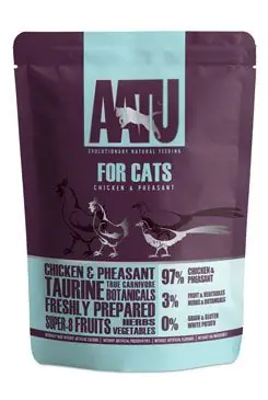 Sleva AATU Cat Chicken n Pheasant kaps. 85g