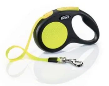 Vodítko FLEXI Neon S 5m/15kg Pásek NEW Vrácení Zdarma