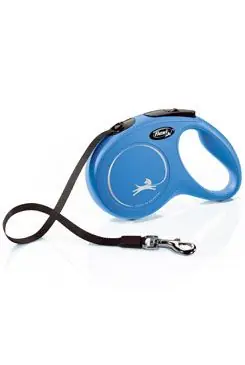 Vodítko FLEXI Classic NEW M pásek 5m/25kg modrá Cenový Hit