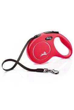 Omezená Nabídka Vodítko FLEXI Classic NEW M pásek 5m/25kg červená