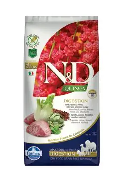 N&D Quinoa DOG Digestion Lamb & Fennel 7kg Sleva