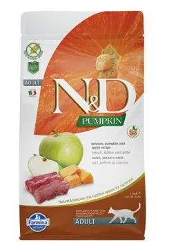Akce N&D Pumpkin CAT Venison & Apple 1,5kg