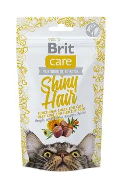 Brit Care Cat Snack Shiny Hair 50g Ihned K Objednání