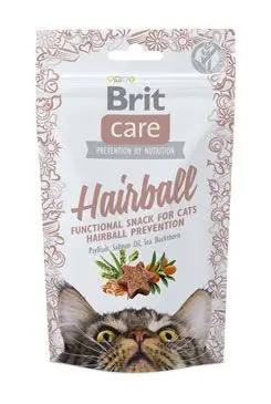 Brit Care Cat Snack Hairball 50g Sezónní Sleva