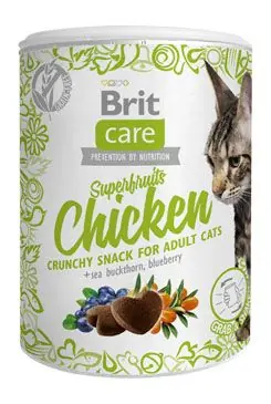 Výhodná Nabídka Brit Care Cat Snack Superfruits Chicken 100g