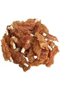 Pochoutka Kuřecí filety na tyčce buvolí kůže 6cm 250g Přímo Od Výrobce
