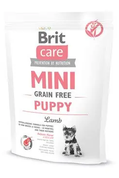 Brit Care Dog Mini Grain Free Puppy Lamb 400g Objednat Nyní