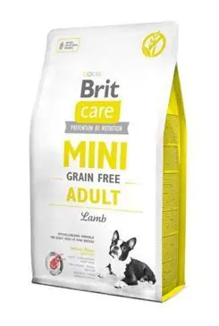 Brit Care Dog Mini Grain Free Adult Lamb 7kg Cenová Bomba