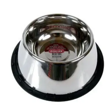 Miska nerez protiskluz kokr STEEL 0,95l Zolux Nejprodávanější
