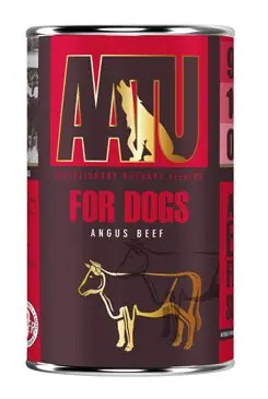 Značkový AATU Dog Beef Angus konz. 400g