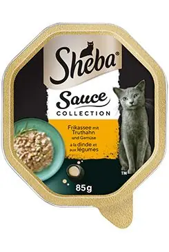 Akční Nabídka Sheba vanička Krůtí se zeleninou ve šťávě 85g