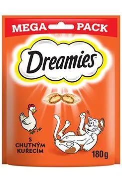 Dreamies kočka pochoutka Mega Pack kuřecí 180g Odeslání Ihned