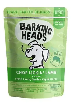 BARKING HEADS Chop Lickin’ Lamb kapsička 300g Ověřený