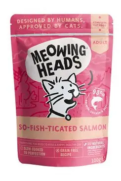 MEOWING HEADS So-fish-ticated Salmon kapsička 100g Vrácení Zdarma