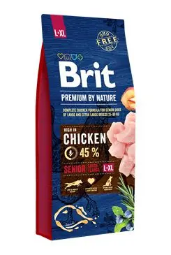 Nejlepší Volba Brit Premium Dog by Nature Senior L+XL 15kg