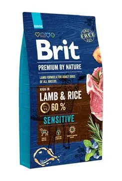 Brit Premium Dog by Nature Sensitive Lamb 8kg Novinka