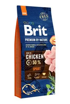 Ověřený Brit Premium Dog by Nature Sport 15kg