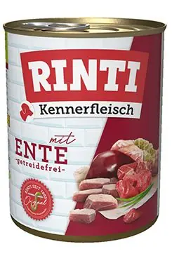 Speciální Cena Rinti Dog Kennerfleisch konzerva kachní srdce 800g