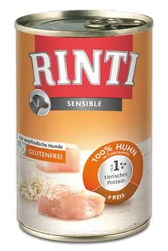 Rinti Dog Sensible konzerva kuře+rýže 400g Vysoce Kvalitní
