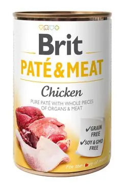 Brit Dog konz Paté & Meat Chicken 400g Levný