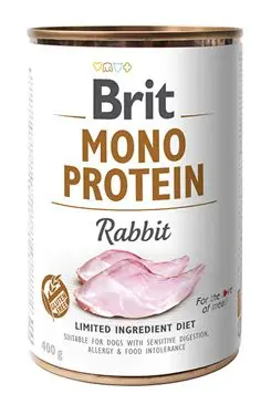 Omezená Nabídka Brit Dog konz Mono Protein Rabbit 400g