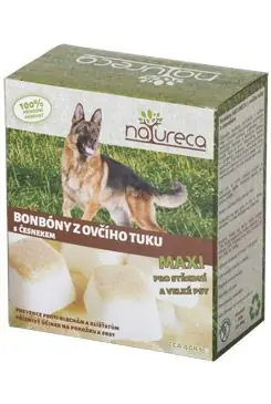 NATURECA Bonbóny z ovčího tuku s česnekem Maxi 250g Oblíbený