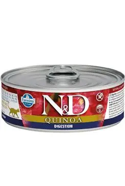 N&D CAT QUINOA Adult Digestion Lamb & Fennel 80g Akční Cena