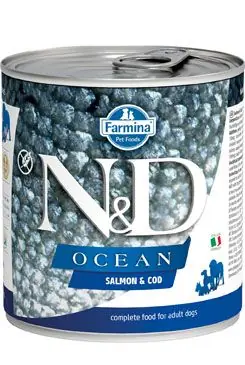 Hit Sezóny N&D DOG OCEAN Adult Salmon & Codfish 285g