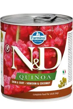 Ihned K Objednání N&D DOG QUINOA Adult Venison & Coconut 285g