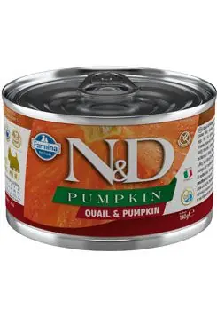 Novinka N&D DOG PUMPKIN Adult Quail & Pumpkin Mini 140g