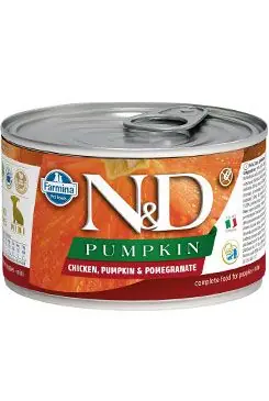 N&D DOG PUMPKIN Puppy Chicken & Pomegranate Mini 140g Rychlé Dodání