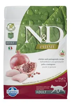 Akční Nabídka N&D PRIME CAT Neutered Chicken&Pomegranate 1,5kg