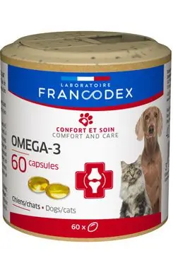 Francodex Omega 3 Capsules pes, kočka 60tab Výhodná Nabídka