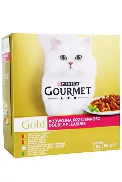Nakupujte Hned Gourmet Gold Mltp konz. kočka kousky duš.a gril.8x85g