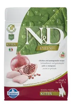 N&D PRIME CAT KITTEN Chicken & Pomegranate 300g Expresní Doručení