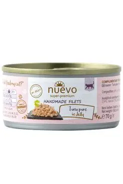 Nuevo kočka Handmade Pure tuňák v želé konz. 70g Originální