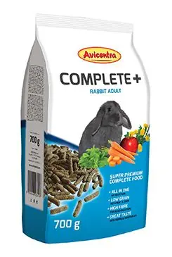 Avicentra COMPLETE+ králík 700g Ověřený