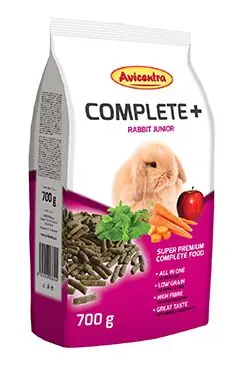 Avicentra COMPLETE+ králík junior 700g Nejprodávanější