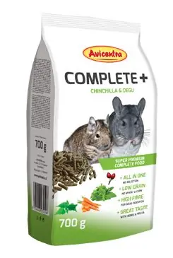 Avicentra COMPLETE+ činčila, osmák 700g Víkendová Akce
