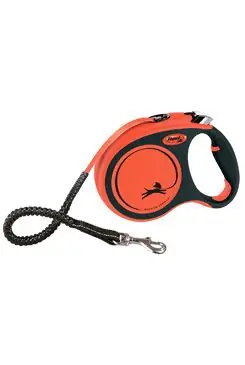 Vodítko FLEXI Xtreme L pásek 5m/65kg oranžová Super Cena