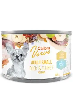Calibra Dog Verve konz.GF Adult Small Duck&Turkey 200g Horká Nabídka