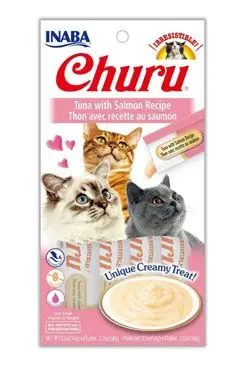 Churu Cat Purée Tuna with Salmon 4x14g Cenový Hit