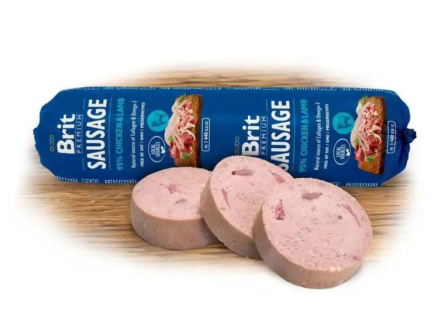 Brit Sausage Chicken & Lamb 800g Ověřený
