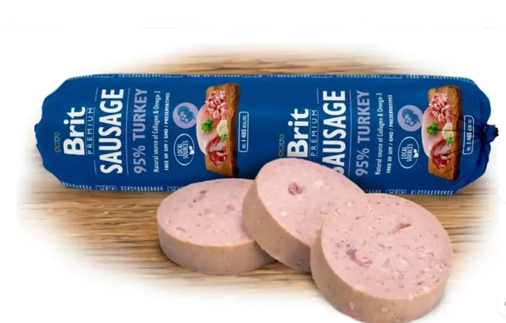 Nakupujte Hned Brit Sausage Turkey 800g