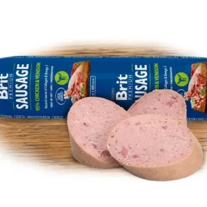 Nejlepší Volba Brit Sausage Chicken & Venison 800g