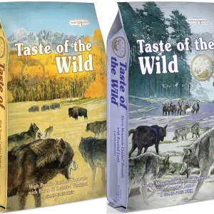 Originální Taste of the Wild High Prairie 12,2 kg + Taste of the Wild Sierra Mountain 12,2 kg