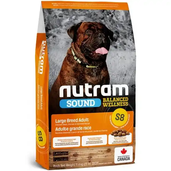 Super Cena Nutram Sound Adult Dog Large Breed 2 x 11,4kg