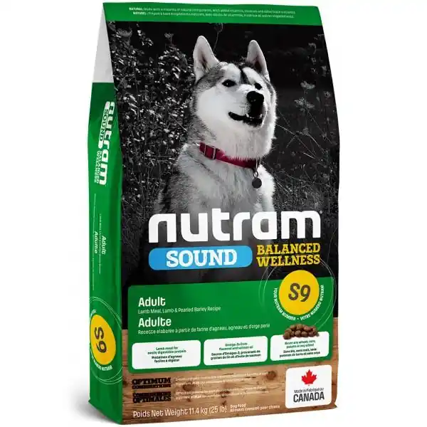 Nutram Sound Adult Dog Lamb 11,4 kg Nejlepší Volba